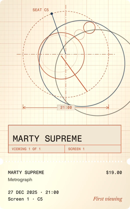 Marty Supreme, as a blueprint.